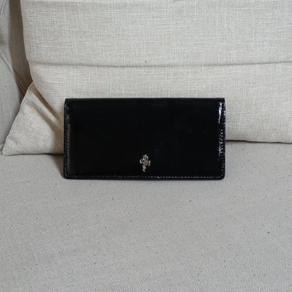 Cole Haan black  slim wallet